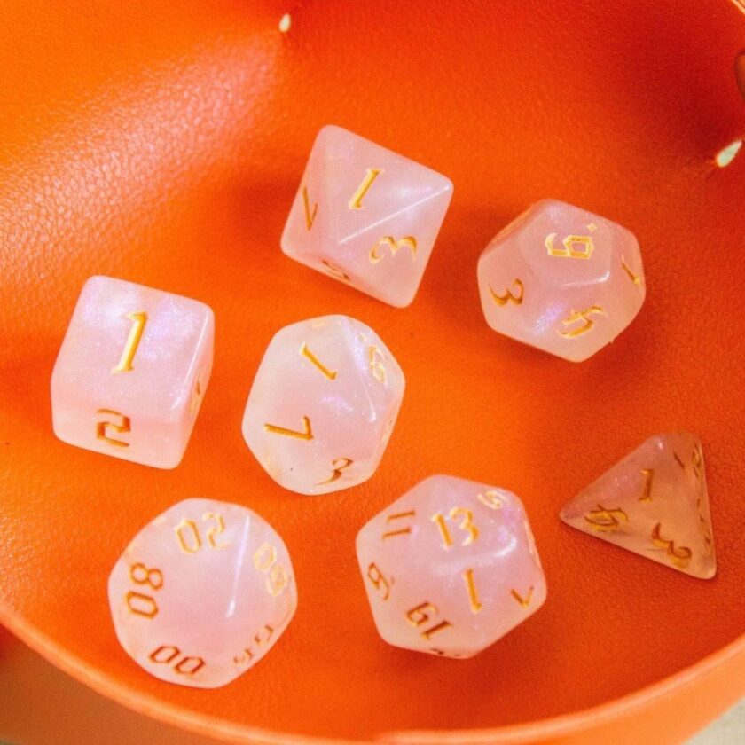 Gold Fog Dice Set - Image 5